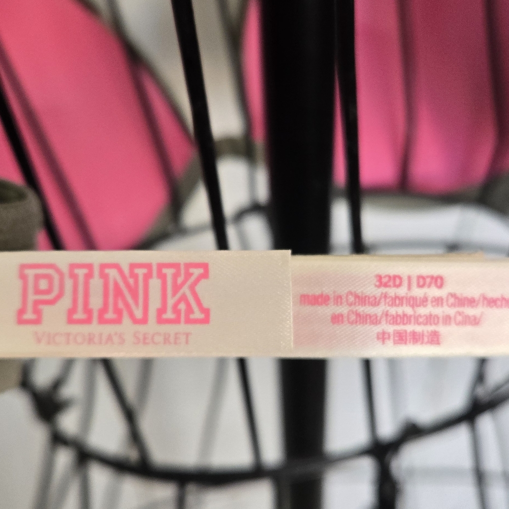 Victoria Secret Wear Everywhere Super Push Up Camouflage Bra Green Sz 32D - Picture 4 of 8